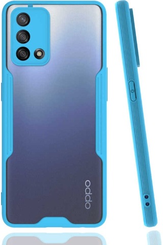Oppo A74 4G Kılıf Zore Parfe Kenarları Pastel Renk Silikon Kılıf