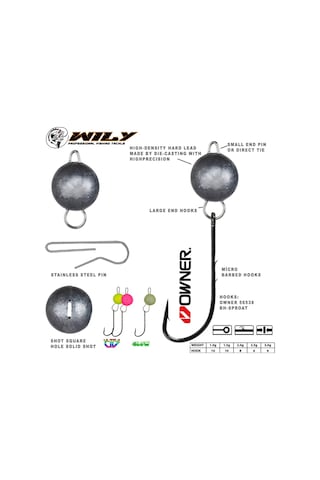 Wily Mafsallı Pembe Uv Head Jighead 1gr No:10