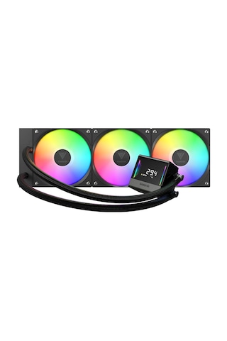 Gamdıas Chıone E4-360, 360mm, Argb, 3 Fanlı, Dijital Ekran, Cpu Sıvı Soğutma Tek Renk