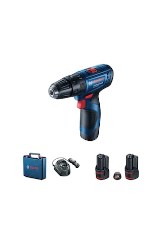 Bosch Professional GSB 120-LI 2.0Ah Çift Akülü Delme Vidalama Makinesi - 06019G8100