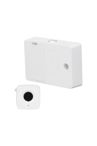 Geeroyoo Beyaz Yarı Gömülü Parmak İzi Çekmece Kilit - 360 Tanı, 0.5sn Hızlı Açma, Usb Acil Şarj, Anahtarsız Kullanım Pil Dahil Değil