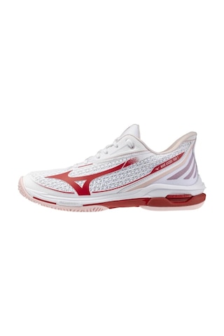Mizuno Wave Exceed Tour 7 Ac Kadın Tenis Ayakkabısı Beyaz / Kırmızı Çok Renkli