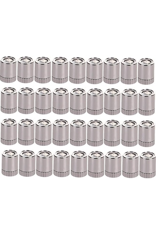 36 Adet Minyatür Işık, El Sanatları İçin Minyatür Led Işıklar, Pil İle Çalışan Mini Spot Işıklar Sıcak Beyaz Diğer