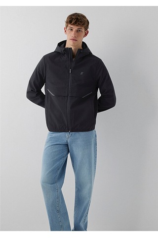 Mavi M0110894 Su İtici Pro-tech Water-replent Kapüşonlu Spandex Erkek Siyah