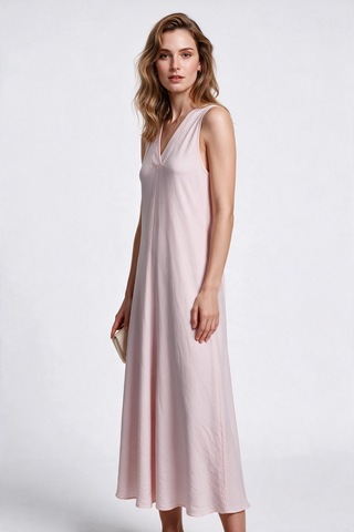 So Mercy Kadın Elbise 6287 Pembe