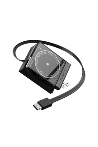 Sharge Retractable 65 Gan Şarj Cihazı - Siyah
