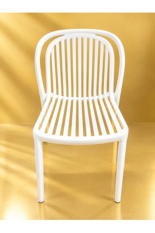 Soho Model 4 Adet Plastik Sandalye Beyaz