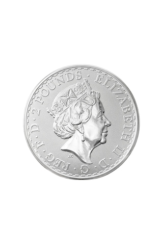 AgaKulche Büyük Britanya Kraliçe II. Elizabeth 2023 1 Ons Gümüş Sikke Coin