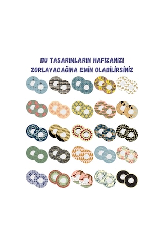 Doerkids Vintage Memory Game Eşleştirme Beceri Hafıza Oyunu 4 Farklı Kullanım