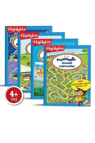 Puzzlemania On The Go Serisi 4'Lü Set