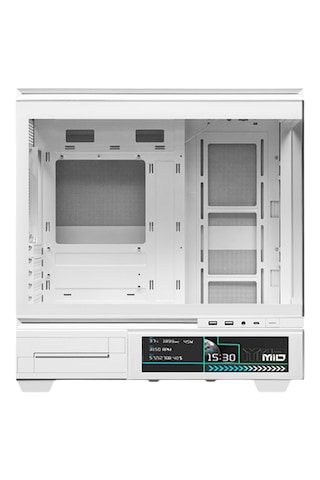Thermalright Tl-m10 Vision White Argb Temperli Cam Mid Tower Matx Gaming Kasa