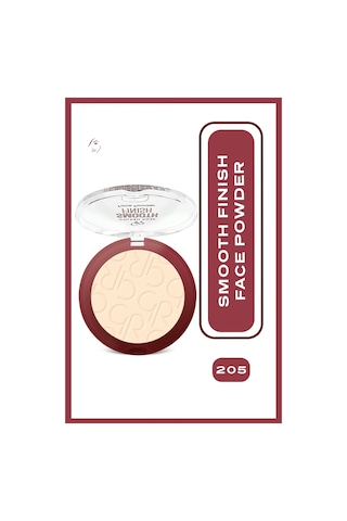 Smooth Fınısh Face Powder No: 205 - Pürüzsüz Bitişli Pudra 0