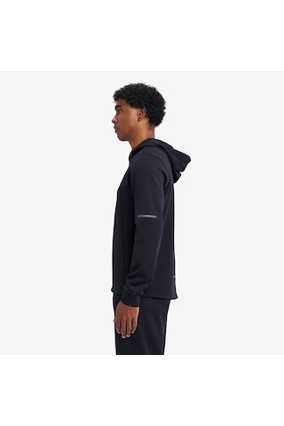 Lescon Erkek Fermuarlı Kapüşonlu Sweatshirt 26n-1163 Siyah