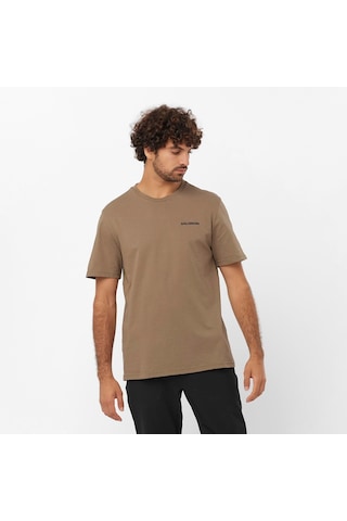 Salomon Graphıc Perf Ss Tee M Shıtake Koşu T-shırt Lc2247200 001