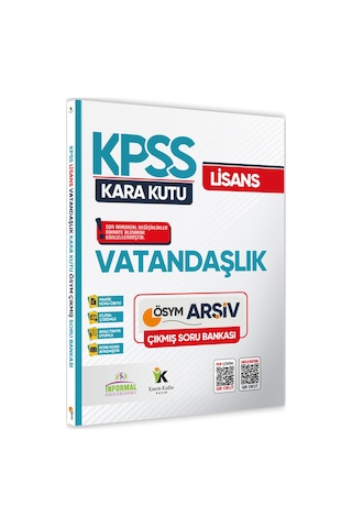 2026 Kpss Genel Kültür Vatandaşlık Kara Kutu Soru Bankası Ve Manifesto Çözümlü Branş Deneme 2li Seti
