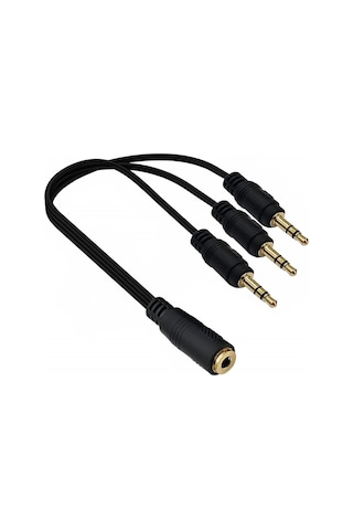 3.5 Mm Stereo Dişi 3xerkek 3.5 Mm 5+1 Ses Kablosu