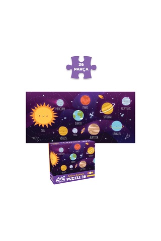 2 Adet 36 Parça - Solar System Güneş Sistemi Ve Arctıc Frıends Kutup Arkadaşları