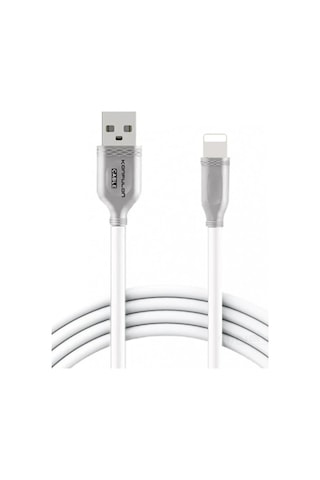 Konfulon S48 Lightning Kablo Apple iPhone Uyumlu 1m 3a - Beyaz .