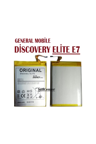 General Mobile Discovery Elite E7 Pil Batarya