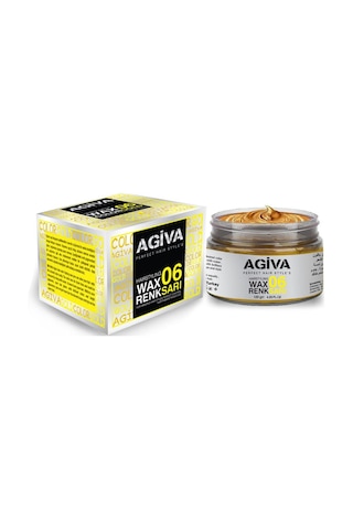 Agiva Hairstyling Color 06 Wax Sarı 120 G