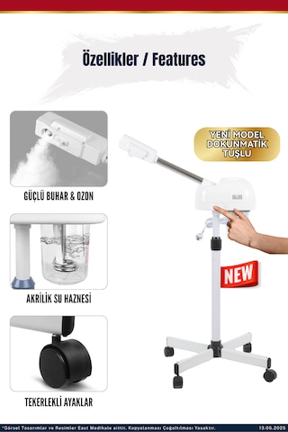 Beauty Vogue Sıcak Buhar Ozon Cihazı