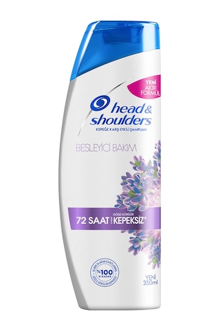Head & Shoulders Besleyici Bakım Şampuanı 72 Saat Kepeksiz Şampuan 350 ML