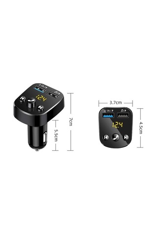 Willowhaven 362 Araba Akıllı Mp3 Çalar, Bluetooth Hands-free, Stereo, U Disk Uyumlu, Gürültü Azaltma, Güvenli Sürüş, Multi-korumalı