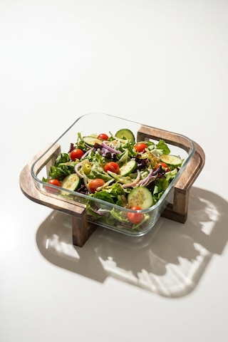 Bosco Akasya Salata Servis Kasesi - 1500 Ml Şeffaf