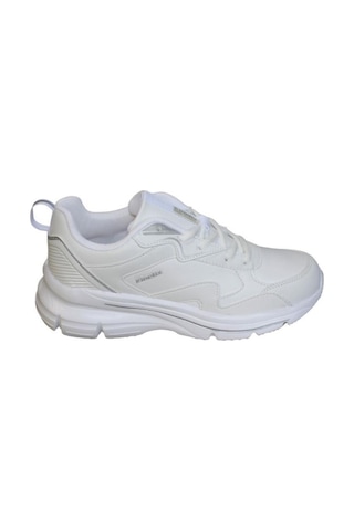 Kinetix Kadın Beyaz Kalın Tabanlı Sneaker Spor Yürüyüş Ayakkabısı Topuk Boyu 5cm 001