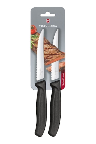 Victorinox 6.7933.12B Biftek Bıçağı 2'li 12 CM Victorinox 6.7933.12B Biftek Bıçağı 2'li 12 CM