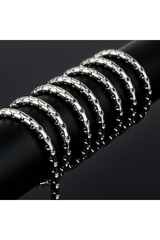 Erkek Çelik Zincir Kolye Takı Aksesuar K24 T5 (459265229) Çelik