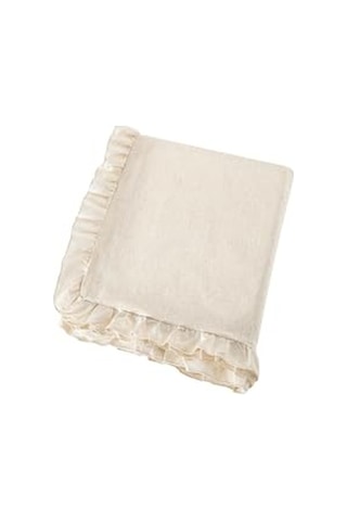 Selendi Fırfırlı Masa Örtüsü Naturel Diğer