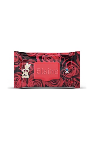5 Paket Red Rose Islak Havlu Mendil 90 Adet Kapaklı Gül Kokulu Tekli