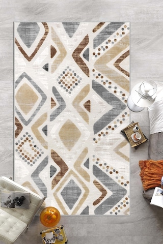 West Home Makinede Yıkanabilir Kaymaz Taban Leke Tutmaz Mutfak Halısı Salon Halısı Ve Yolluk Wh 587 Multy