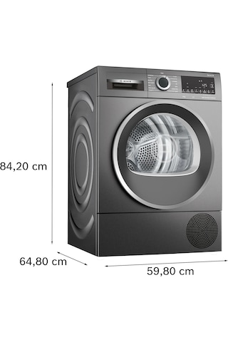 Bosch Serie 6 WQG2420RTR 9 KG Isı Pompalı Çamaşır Kurutma Makinesi