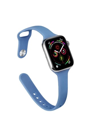 Newface Apple Watch Uyumlu 38mm Klasik Kordon - Koyu Mavi