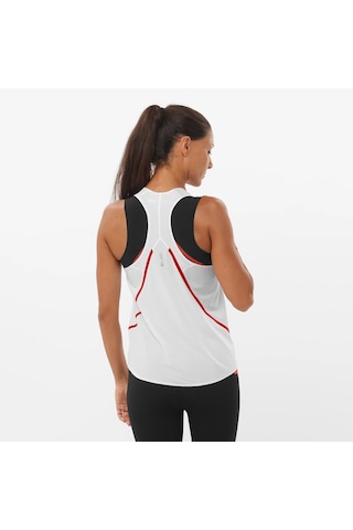 Salomon S/lab Speed Singlet Kadın Beyaz T-shirt Lc2243600 2800324