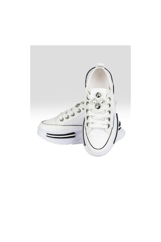 Tw Tonny White Tokyo 172-1 Bağcıklı Unisex Spor Sneaker Ayakkabı Beyaz