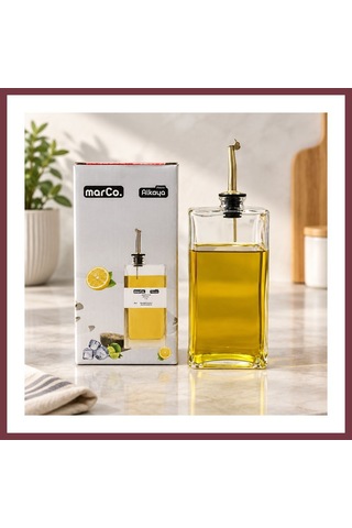 Storeşahin Yassı Cam Yağlık Sirkelik 500 Ml Shn0720