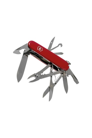 Victorinox Kamp Çakı 1.4723 Tinker Deluxe 17 Fonksiyon İsviçre Kamp Çakısı Kırmızı