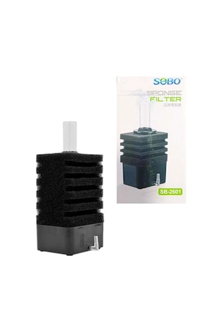 Sobo Sb-2601 Köşe Dikdörtgen Üretim Filtresi, Akvaryum İç Filtre, Biyolojik Sünger Filtre Sobo Sb-2601 Köşe Dikdörtgen Üretim Filtresi, Akvaryum İç Filtre, Biyolojik Sünger Filtre