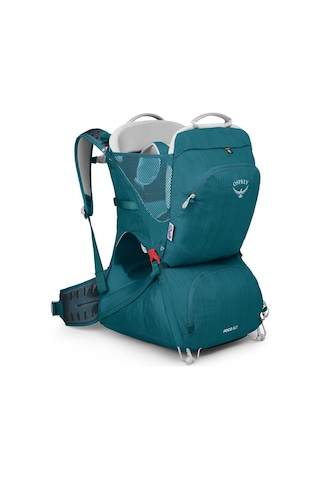 Osprey Poco Slt Unisex Çocuk Taşıyıcı Hafif Katlanabilir - Airscape Destekli - Güneş Korumalı Bebek Kanguru Mavi