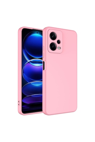 Xiaomi Redmi Note 12 Pro 5g Kılıf Zore Mara Lansman Kapak Pembe