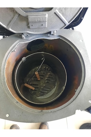 Bekaş Maksi Halk Tipi 4 Köşeli Kovalı Soba Alttan Havalı Soba