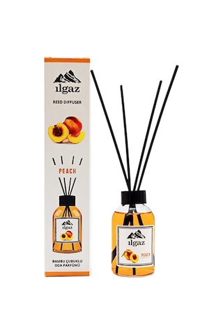 Ilgaz Reed Diffuser Oda Kokusu Bambu Çubuklu Şeftali 110 ML