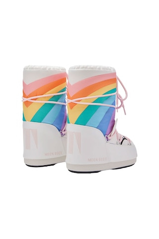 White/moon Blue/moon Red Bot Kar Kadın / Kız 80d3400270-av20 Moon Boot Icon Unicorn White/multico Çok Renkli