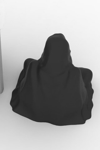 Dekoratif Ghost Hayalet Figürlü Tealight Mumluk Ev Dekoru Ofis Dekoru Süs 001