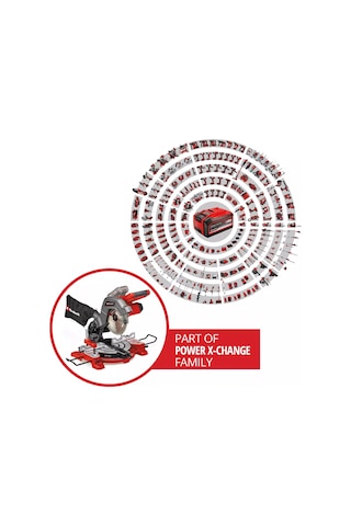 Einhell TE-MS 18/8 Li - Solo Akülü Gönye Testere (Akü ve Şarj Hariç) - 4300893