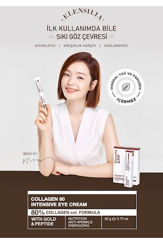 Elensilia %80 Fransız Kolajeni Ve Haloxyl Içeren   Göz Kremi 20gr 8809567923331 one size