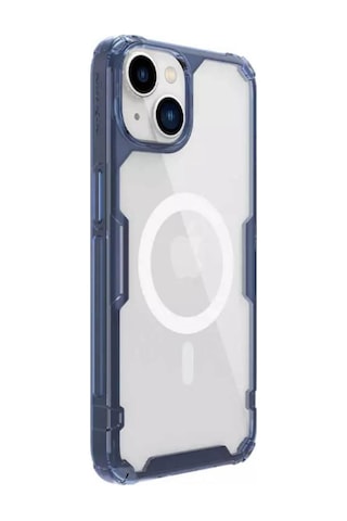 Nillkin Tpu Pro Manyetik Apple Uyumlu iPhone 14 /13 Kılıf - Mavi